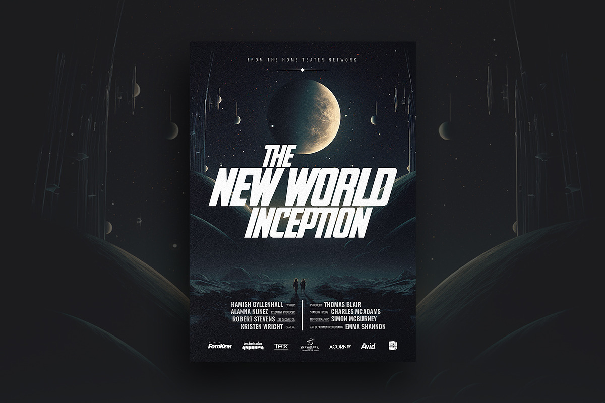 Science Fiction Movie Posters, a Templates & Theme by Pixflow (Photo 4 of 7)