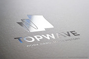 Top Wave Logo, a Branding & Logo Template by Web Design Label (Thumbnail 3 of 5)