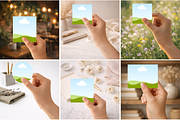 15 Hand Sticker Mockups for Canva, a Product Mockup by Matisse Studio (Thumbnail 2 of 8)