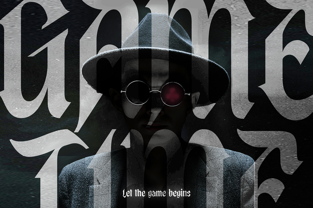 Kuroku – Void Gothic Typeface, a Font by Lurinzu Studios (Photo 12 of 15)