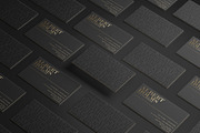 Luxury Black Business Card, a Business Card Template by Marvel (Thumbnail 1 of 5)
