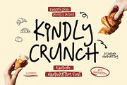 Kindly Crunch, a Handwritten Font by Rahagita Studio (Thumbnail 1 of 9)