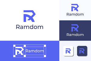 Modern R Letter Logo Design, a Branding & Logo Template by Orin Creative