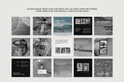 1000 Aesthetic Instagram Templates, a Social Media Template by Instprofi | Studio Estimo (Thumbnail 28 of 42)