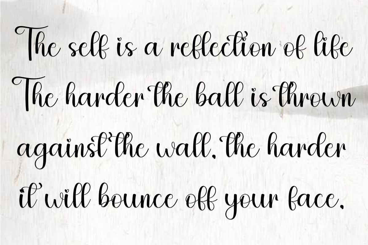 Simple Handmade, a Handwritten Font by FreshTypeINK (Photo 4 of 8)