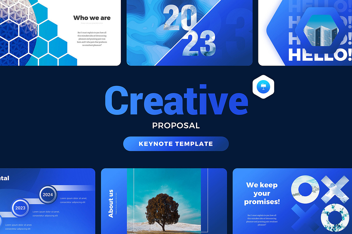 Creative Proposa Keynote, a Presentation Template by Presentation Templates (Photo 1 of 7)