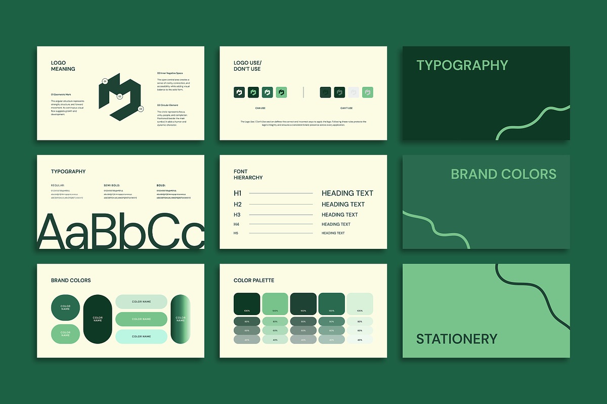 MOSS | Brand Guidelines Template, a Branding & Logo Template by Artisan Vibes (Photo 8 of 11)