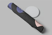 Round Floor Mat Mockups, a Household Mockup by megostudi0 (Thumbnail 4 of 6)