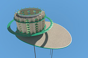 Futuristic Architecture Skyscraper 8, an Architecture 3D Model by Daniel Mikulik (Thumbnail 2 of 6)