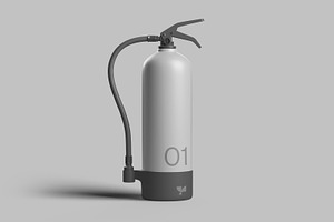 Fire Extinguisher 01 Standard Mockup