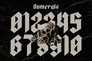 Maygers – Modern Gothic Blackletter, a Blackletter Font by RYS Design Studio (Thumbnail 4 of 12)