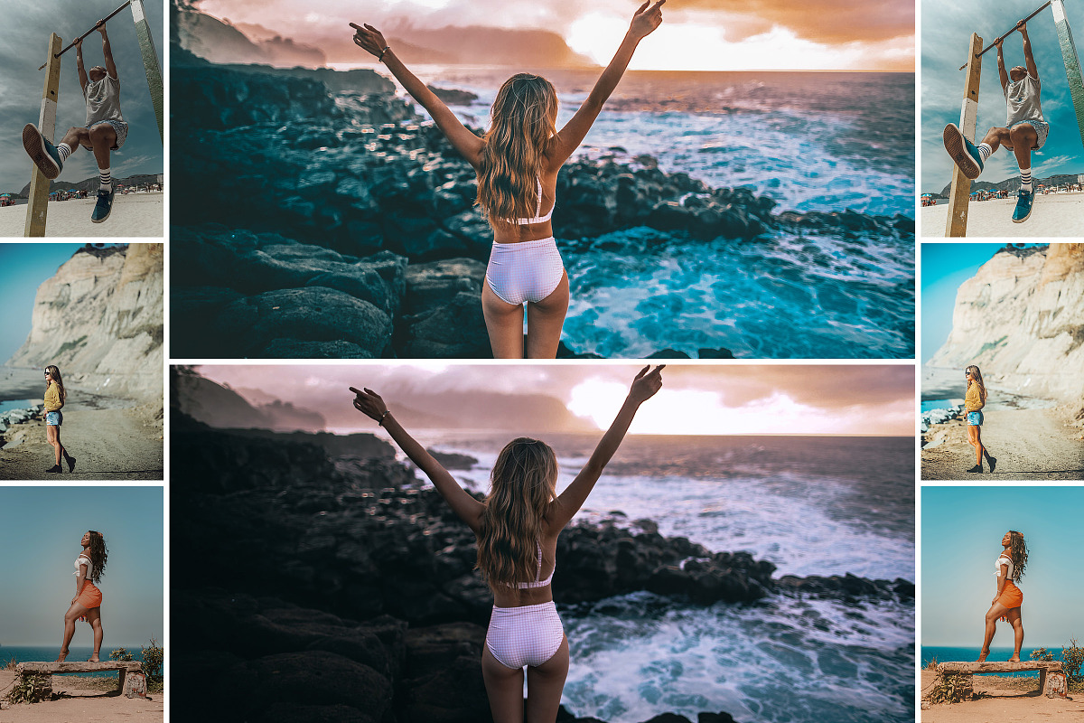 22. Beach Vibes Presets, an Action Add-On by Advina Store (Photo 6 of 8)