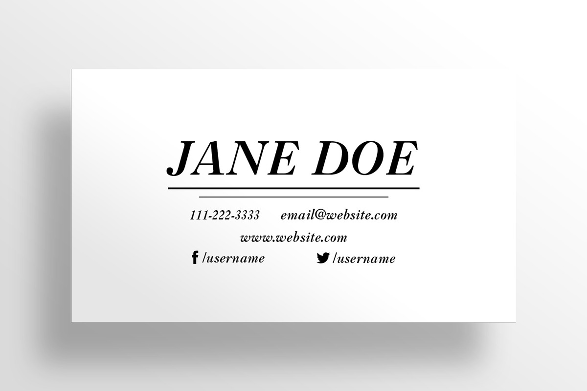 The Boutique -Business Card Template, a Business Card Template by xxDeadPixels (Photo 4 of 5)