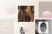 CANVA & PS / Aesthetics 60 instagram, a Social Media Template by Simple có (Thumbnail 2 of 10)
