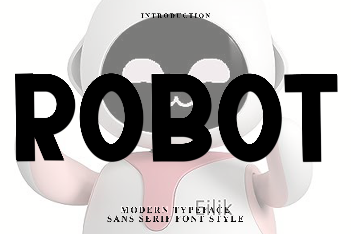Robot, a Script Font by InermediaSTUDIO (Photo 1 of 6)