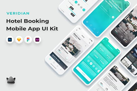 Veridian - Hotel Booking App UI Kit