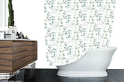Eucalyptus Line Art And Watercolor, a Decorative Illustration by ElenaPlatovaArt (Thumbnail 6 of 10)