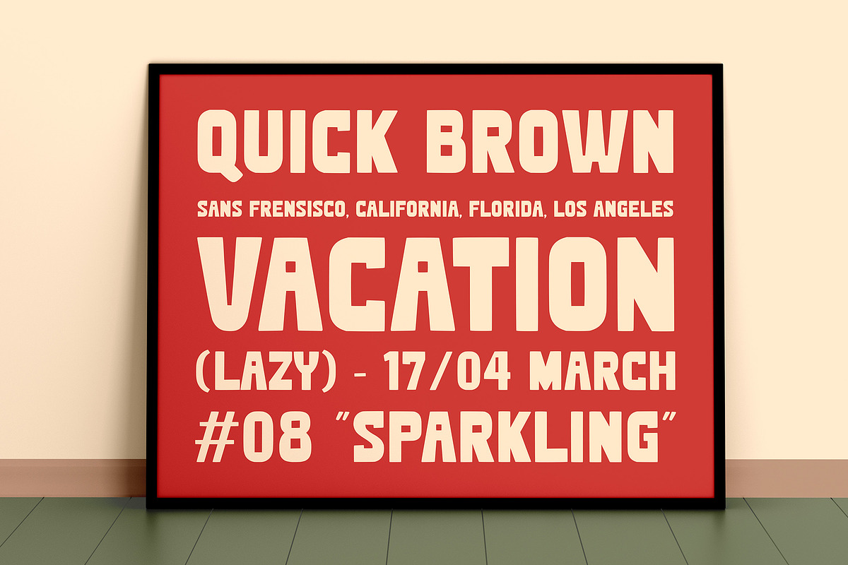 Cliviant - Display Font, a Sans Serif Font by Arendxstudio (Photo 7 of 10)