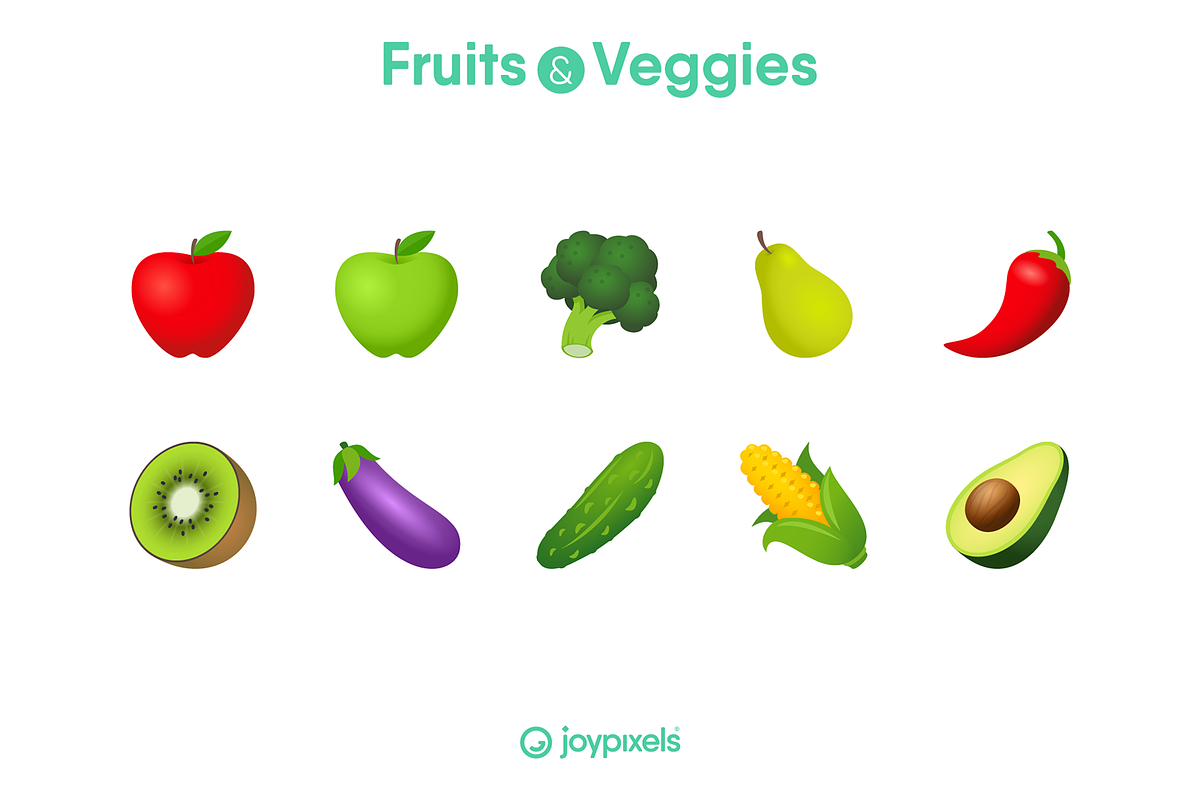 Emoji Fruits & Veggies by JoyPixels®, an Icon by joypixels (Photo 3 of 4)