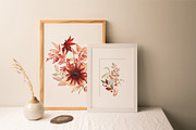 Autumn Air Delicate Fall Wildflowers, a Seasonal Illustration by Catch the Dream Art (Thumbnail 2 of 14)
