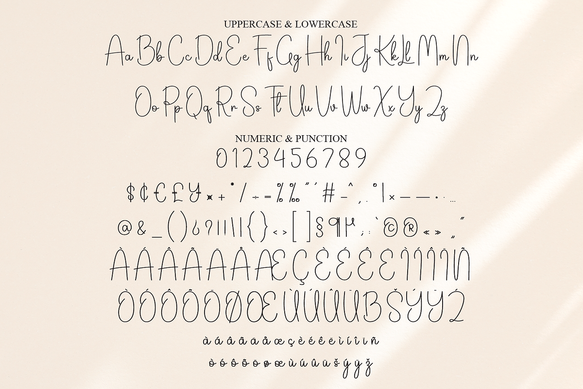 Boho | Script Font, a Handwritten Font by Scratchones (Photo 7 of 9)