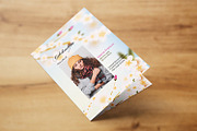 Floral Funeral Program Template, a Brochure Template by retrographix (Thumbnail 3 of 4)