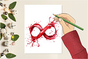 Drinking Wine Clipart, an Illustration by Design Market (Thumbnail 4 of 4)