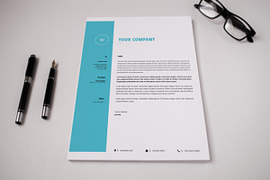 Business Letterhead Template-V11