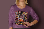 Boo Halloween Shirt Design, a Graphic by Vector Portal (Thumbnail 4 of 5)