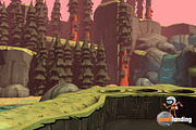 Pacific NW Forest: Toon Low Poly, an Environmental 3D Model by Pixel Landing (Thumbnail 7 of 13)