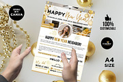 2026 New Year Real Estate Flyer, a Flyer Template by CreativeVinesStore (Thumbnail 3 of 5)
