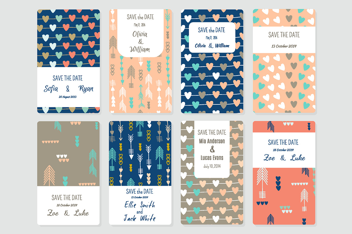 144 Save tha Date templates, a Card Template by DariSmartArt (Photo 4 of 20)