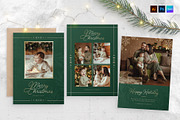 Christmas Family Photo Card Template, a Flyer Template by BrandPacks (Thumbnail 1 of 4)