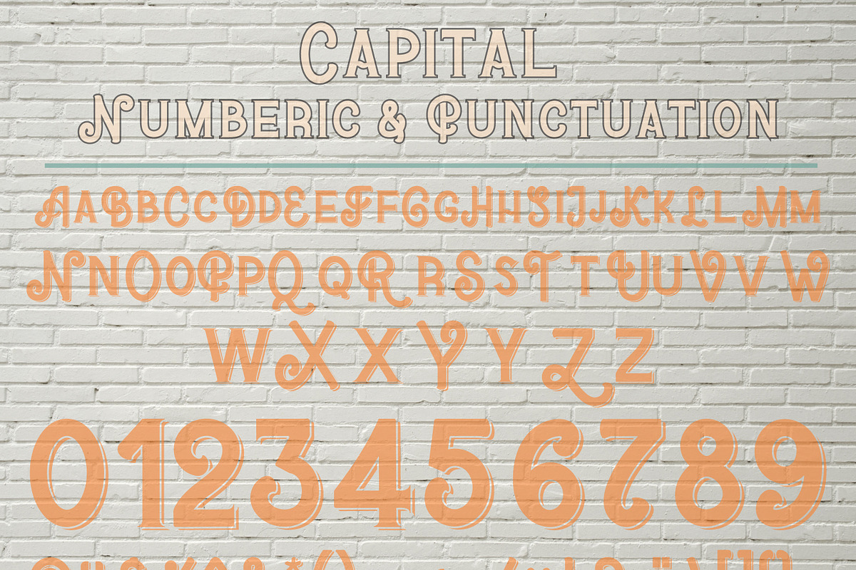 Strong Vintage | Serif Font Family, a Serif Font by MaxArt Foundry (Photo 9 of 9)