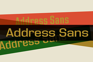 Address Sans