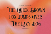 La Signora - Display Serif, a Serif Font by Nirmana Visual (Thumbnail 7 of 9)