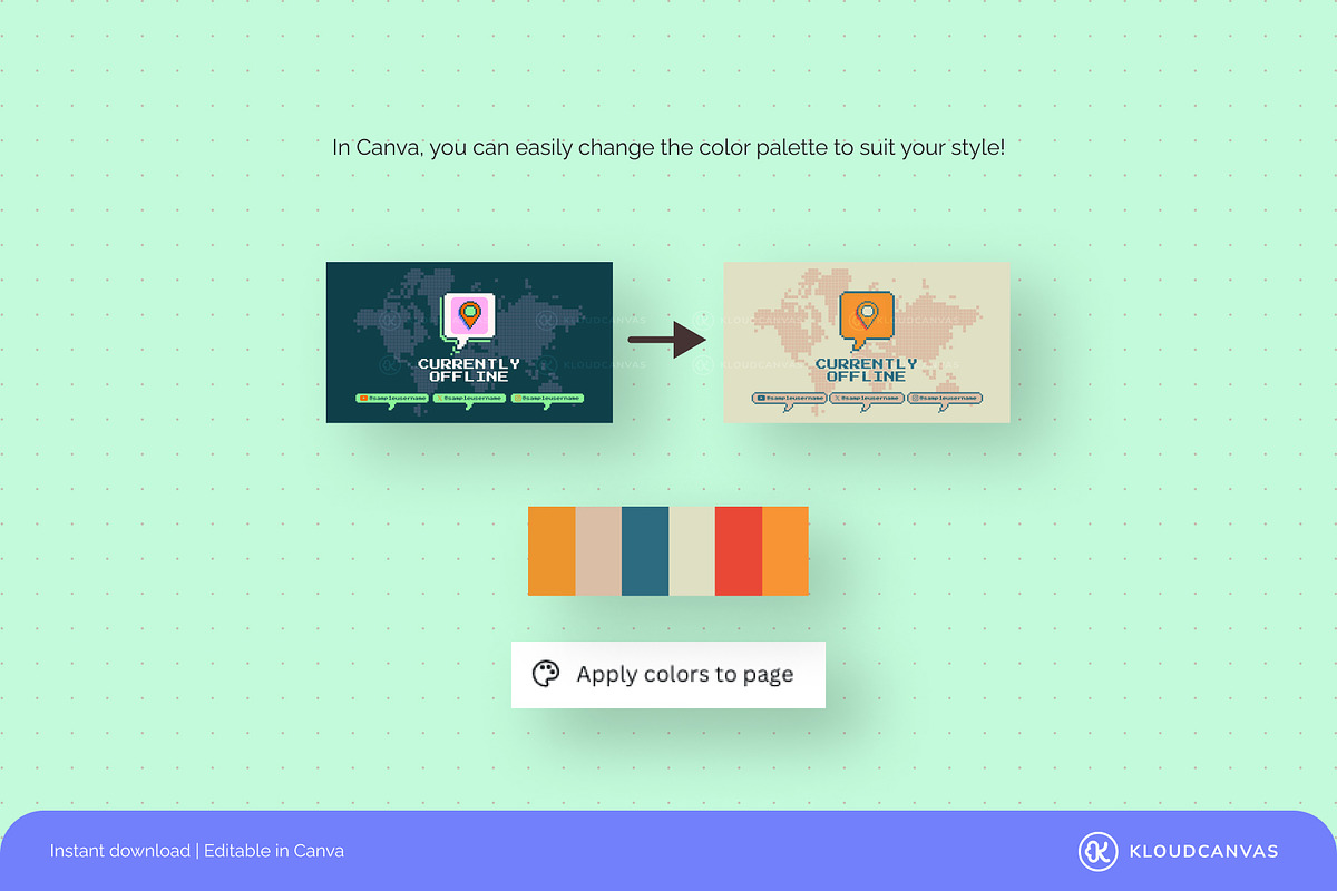 Animated Twitch Screen - Geo Neon, a Social Media Template by KloudCanvas (Photo 4 of 5)