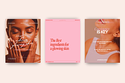 Pinkish Skincare Instagram Templates, a Social Media Template by My Template Studio (Thumbnail 2 of 16)