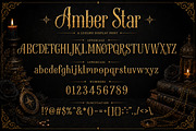 Amber Star, a Sans Serif Font by Wow Magic (Thumbnail 4 of 4)