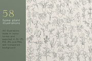 Home Plant Lover, a Decorative Illustration by Anna.Klets (Thumbnail 2 of 11)
