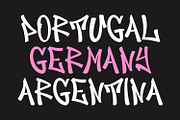 Austin Darolbe Graffiti Brush Font, a Handwritten Font by Maulana Creative (Thumbnail 5 of 8)