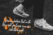 Righteous - Handwritten Typeface, a Script Font by Arendxstudio (Thumbnail 3 of 8)