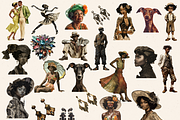 SURREAL ROARING TWENTIES CLIPART, a Person Illustration by Daring Digies (Thumbnail 8 of 10)