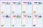Bill Payment Tracker | Monthly Bills, a Stationery Template by Mustafiz (Thumbnail 3 of 4)