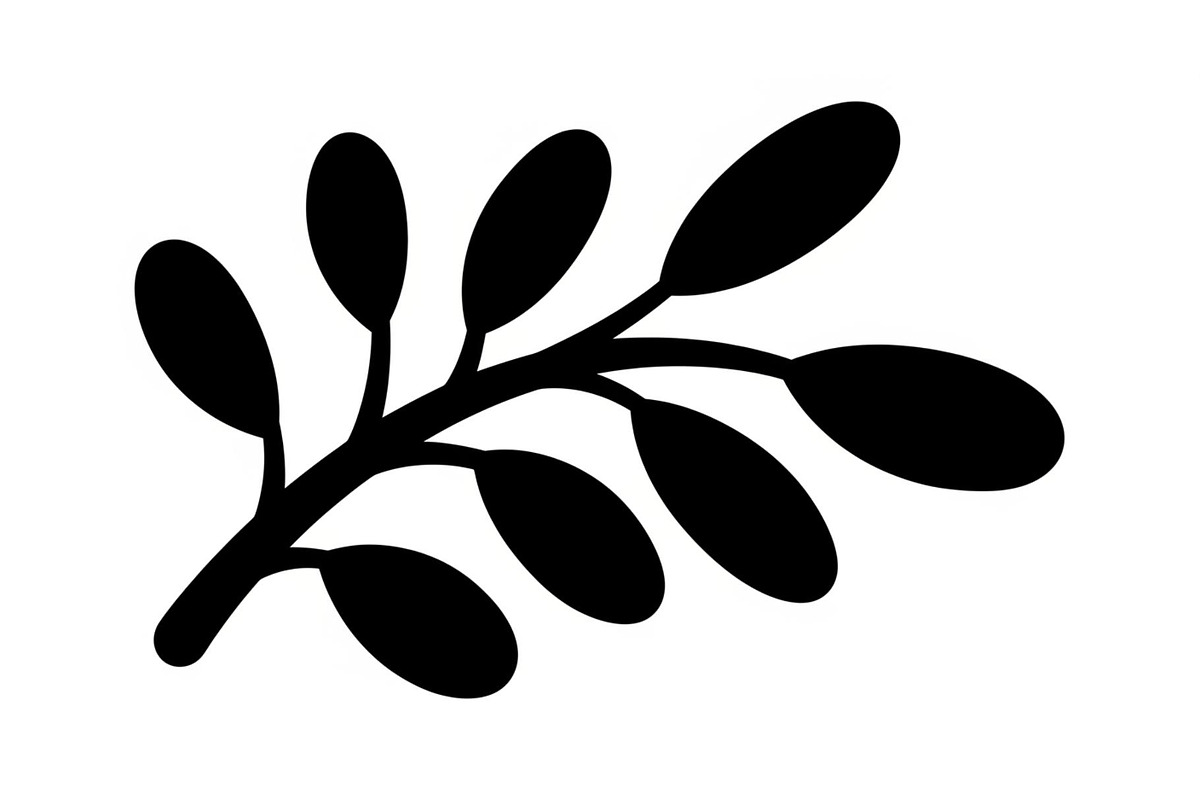 Botanical Leaf Silhouette Bundle, an Illustration by Creativeshirt (Photo 21 of 51)