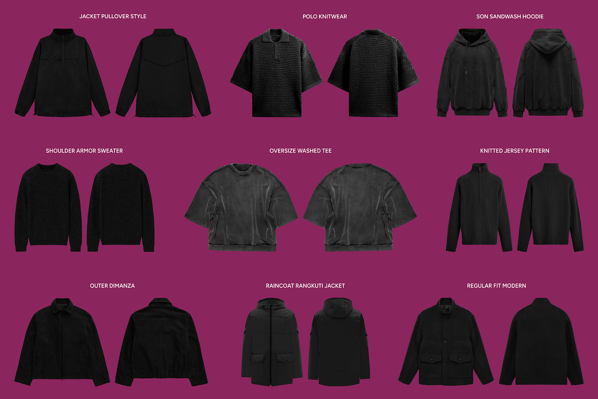 100 Realistic Streetwear Bundle, a Bottom Mockup by AtelierDuVow (Photo 5 of 10)