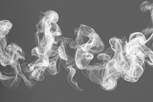 Smoke swirling gracefully in the air, a Photo by Beautiful things