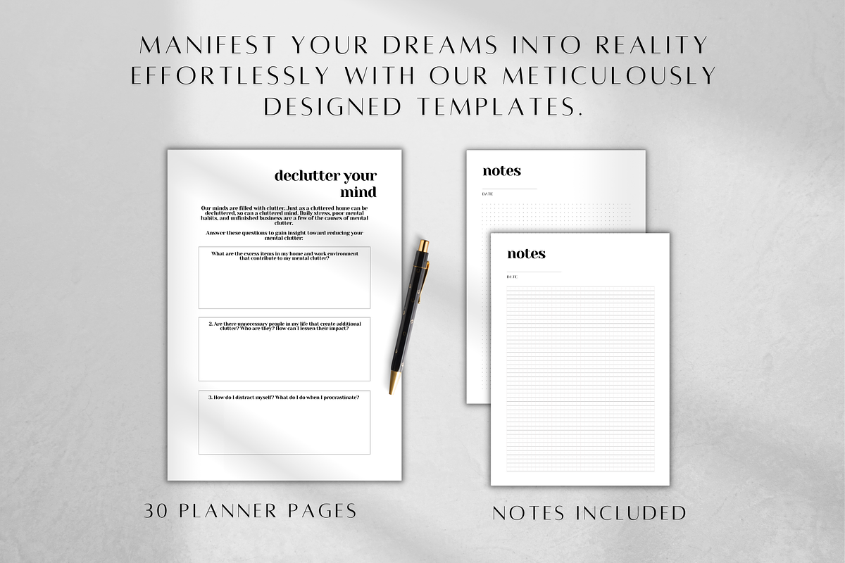 Mental Health Planner Printable, a Stationery Template by BRANDcontent (Photo 3 of 6)