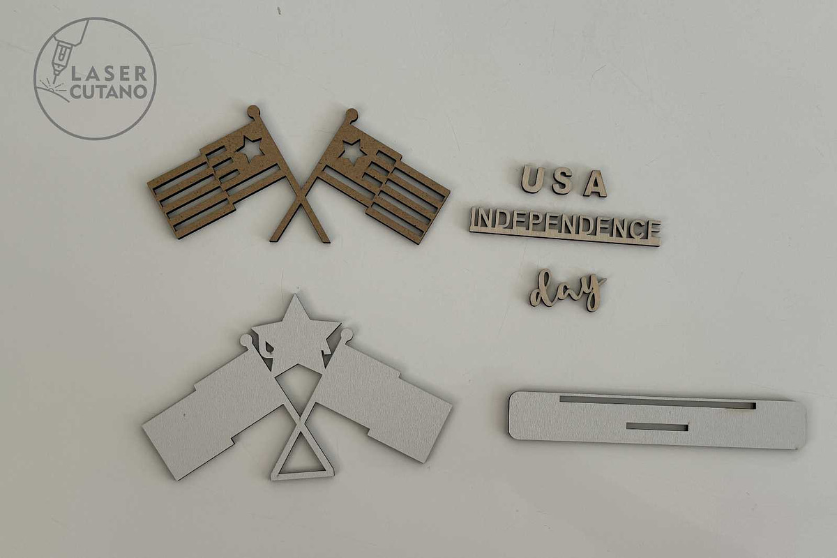 Independence Day Decorative Template, a Templates & Theme by LaserCutano (Photo 5 of 6)