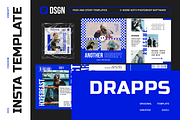 Drapps Urban Instagram Template, a Social Media Template by Creatchees.std (Thumbnail 1 of 5)